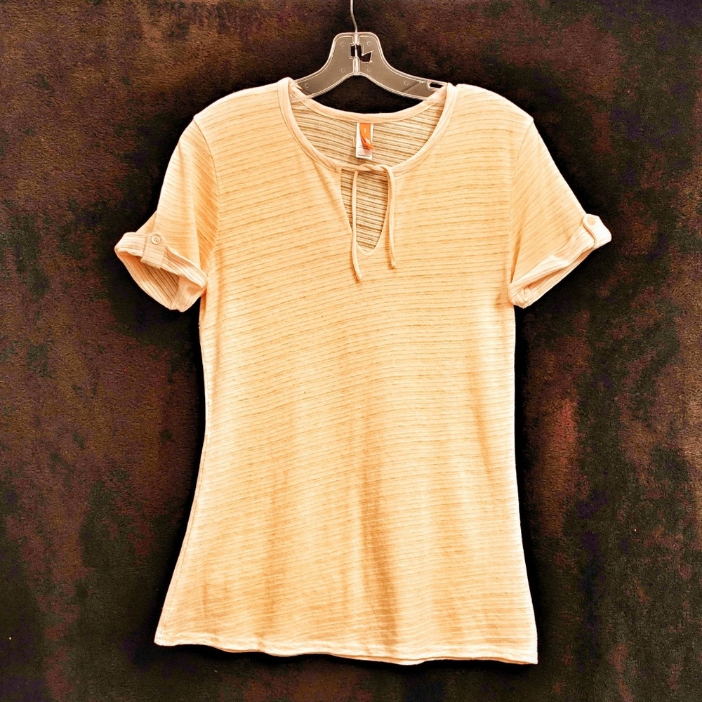 Lucy Yellow Tunic Blouse Swim Cover Up